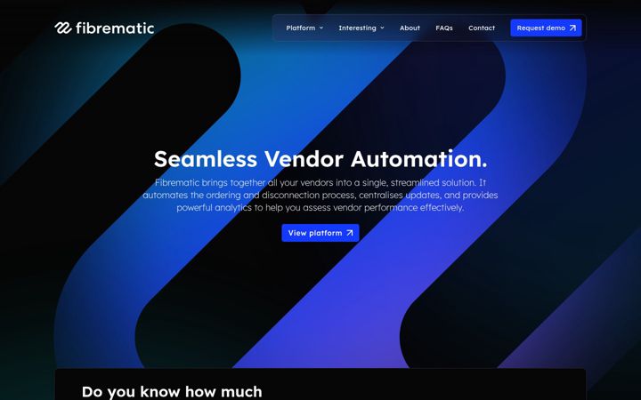 Screenshot of fibrematic.net