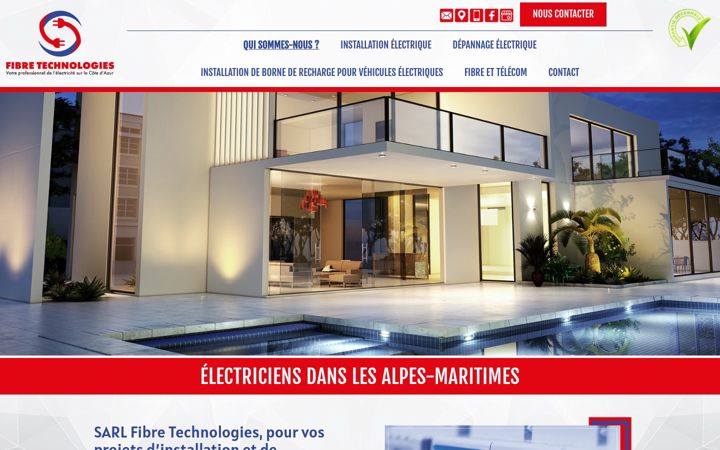 Screenshot of fibres-technologie.com