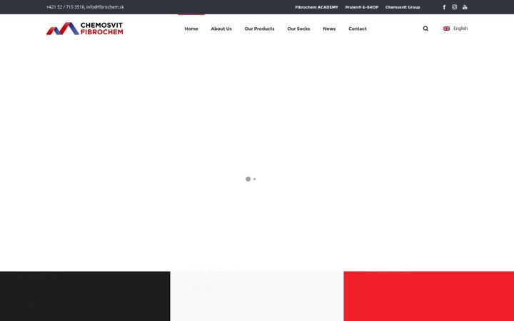 Screenshot di fibrochemacademy.sk