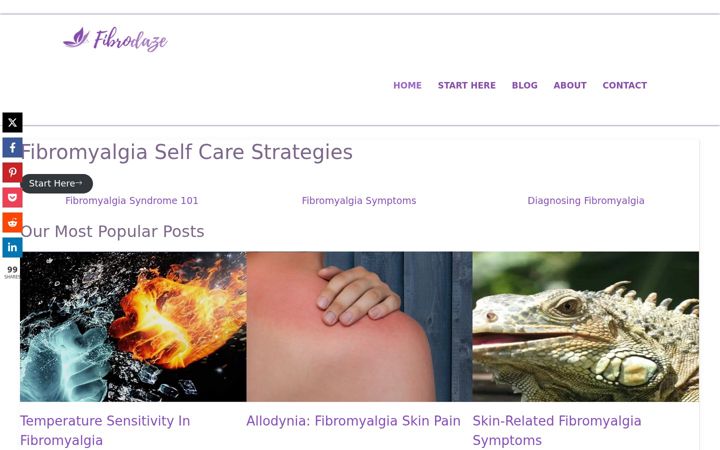 Screenshot of fibrodaze.com