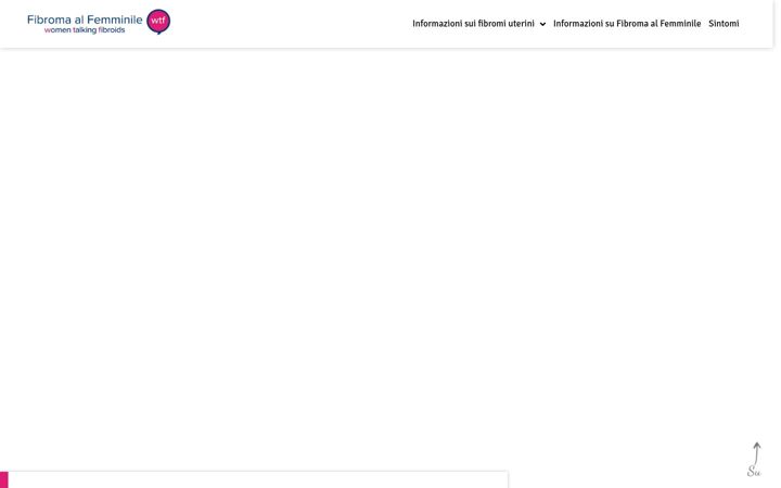 Screenshot of fibromaalfemminile.it