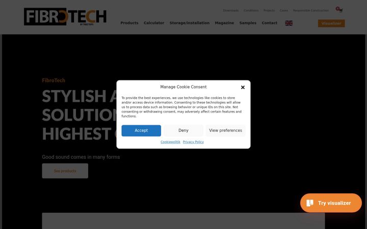 Képernyőkép: fibrotech.co.uk