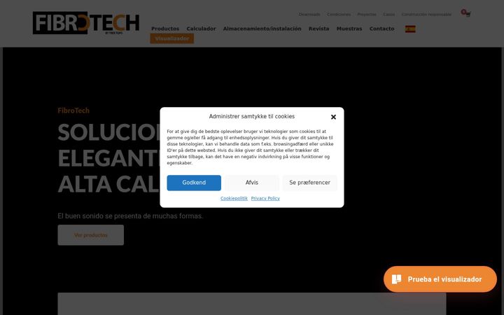 Screenshot ta' fibrotech.es