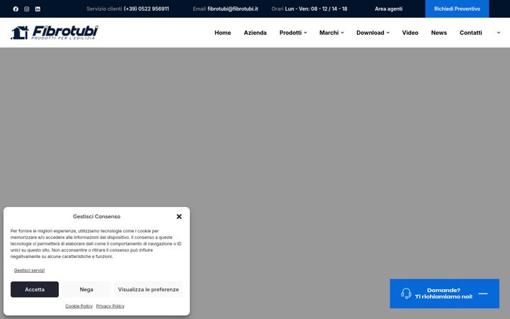 Screenshot of fibrotubi.com