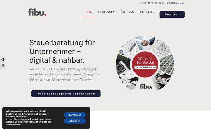 Screenshot ta' fibu-bhg.de