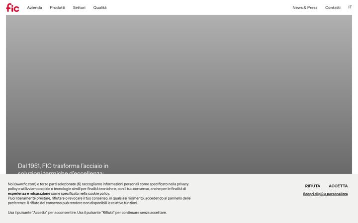 Screenshot of fic.com