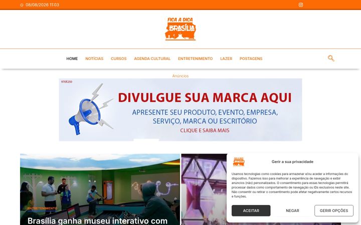 Screenshot of ficaadicabrasiliadf.com.br