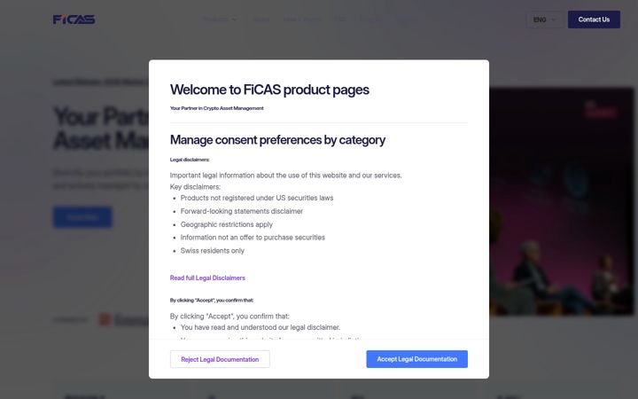Screenshot of ficas.com