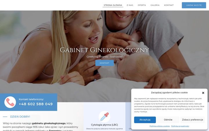 Screenshot of ficenes.pl