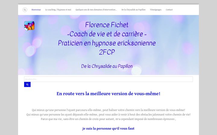 Screenshot of fichet-florence.eu