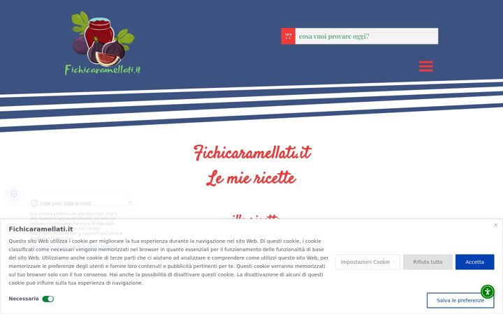 Screenshot di fichicaramellati.it