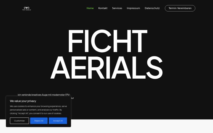 Screenshot ta' fichtaerials.de