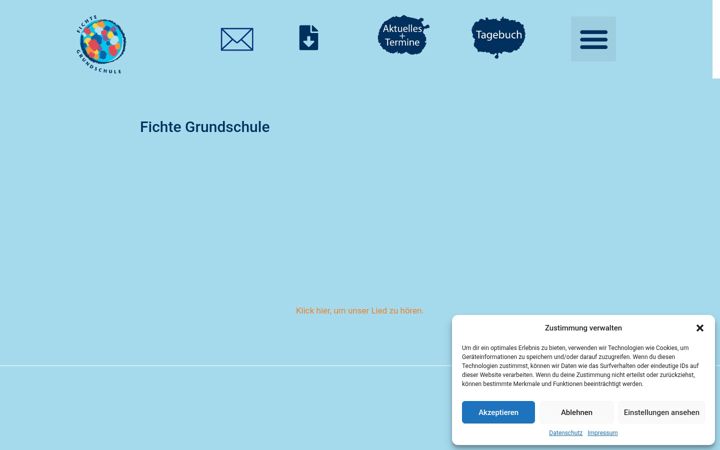 Screenshot ta' fichte-gs.de