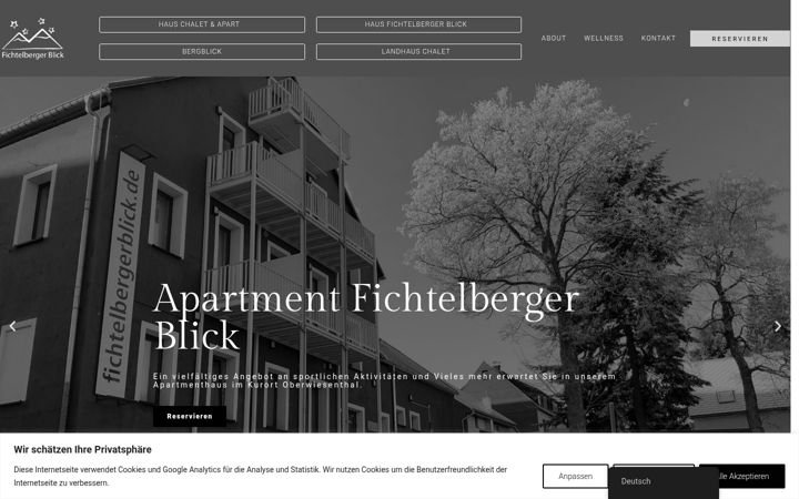 Screenshot ta' fichtelbergerblick.de