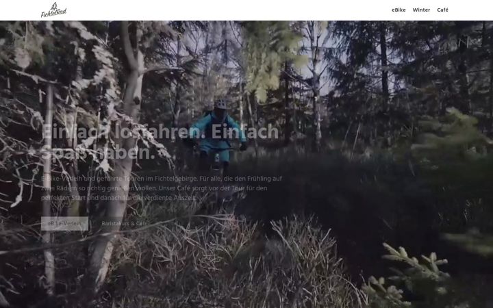 Screenshot of fichtelrad.de