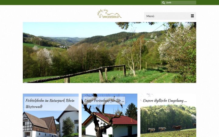 Screenshot of fichtelshohn.de