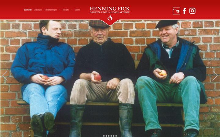 Screenshot of fick-gartenbau.de