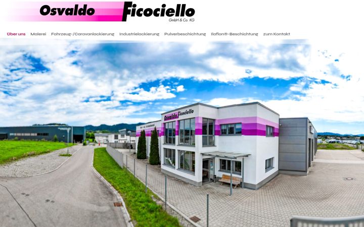 Skærmbillede af ficociello.de