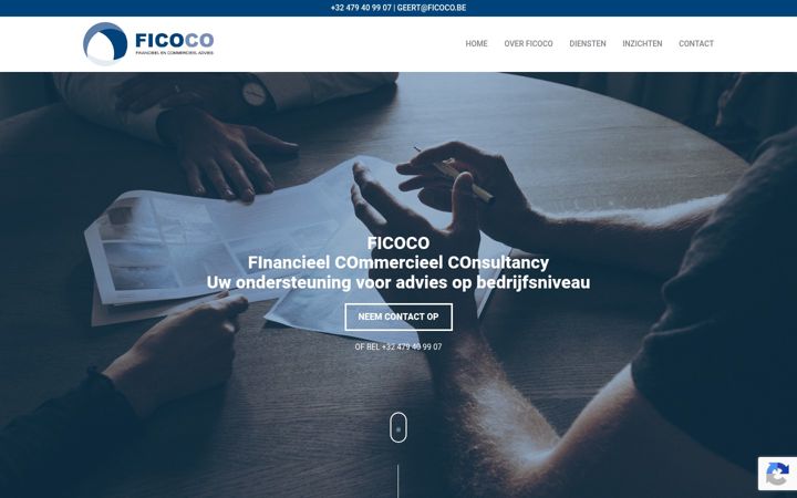 Screenshot von ficoco.be
