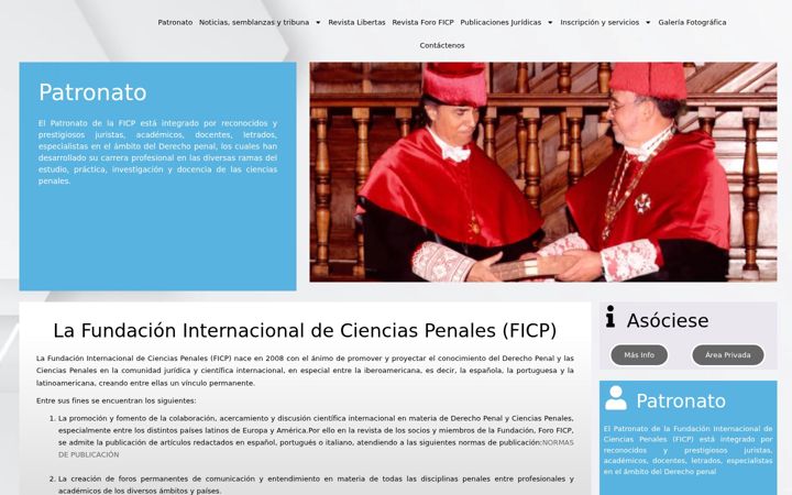 Screenshot ta' ficp.es