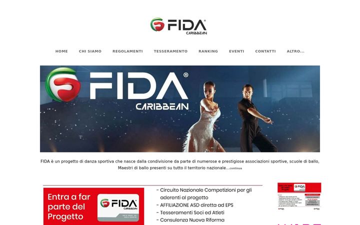 Screenshot ta' fidadanza.it
