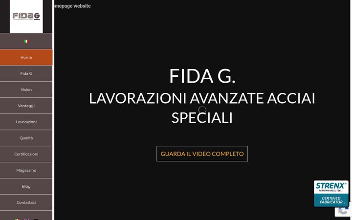 Screenshot ta' fidag.it