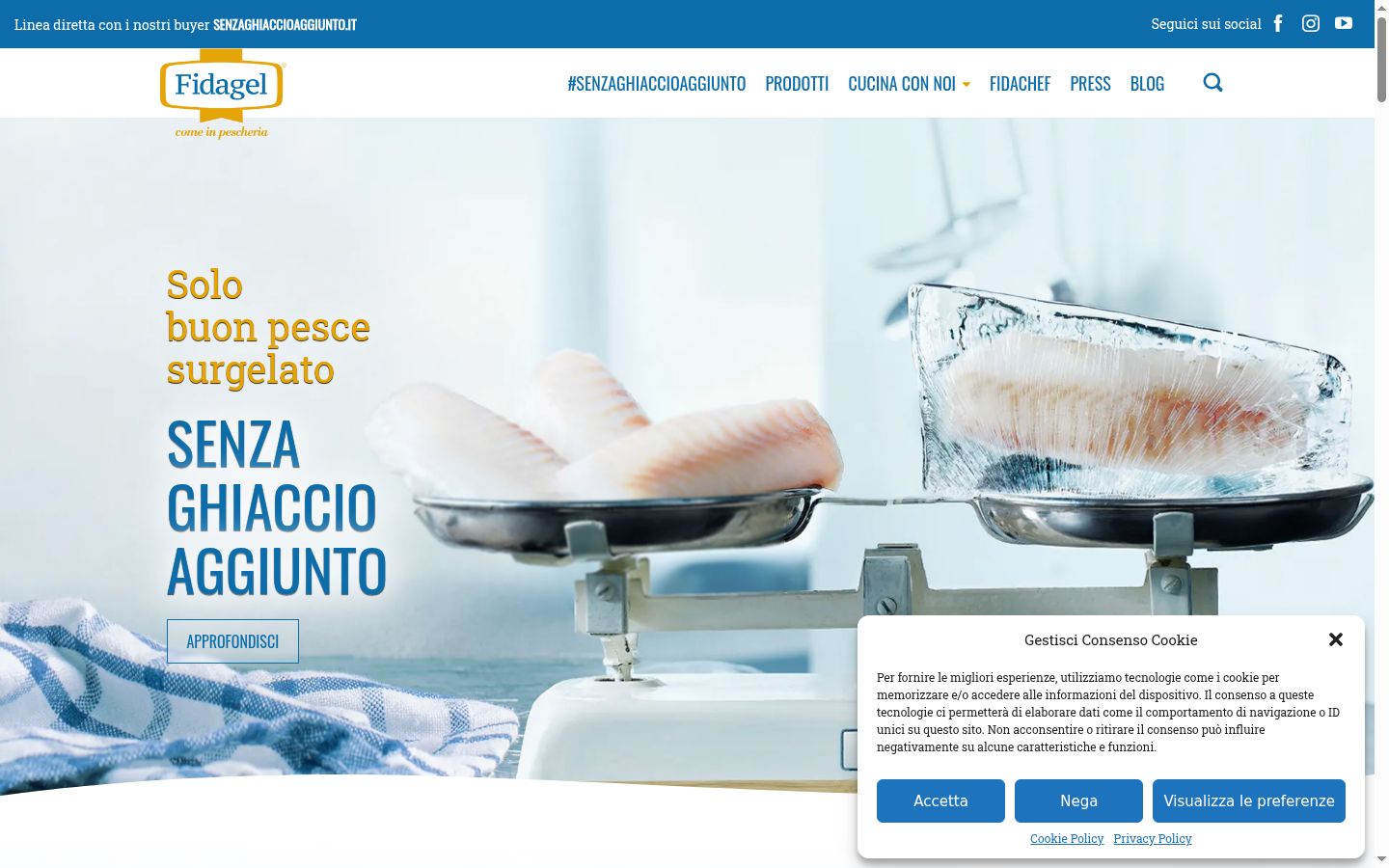 Screenshot tal-banner tal-kunsens muri qabel kwalunkwe interazzjoni