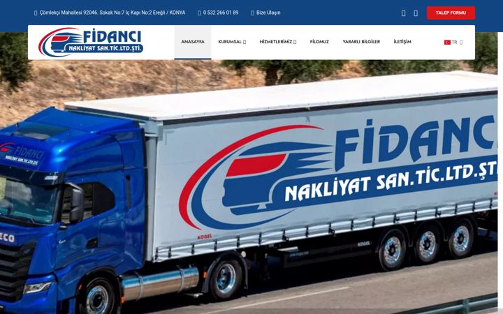Snimka zaslona za fidancinakliyat.com.tr