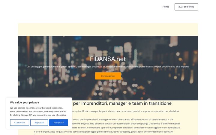Screenshot of fidansa.net