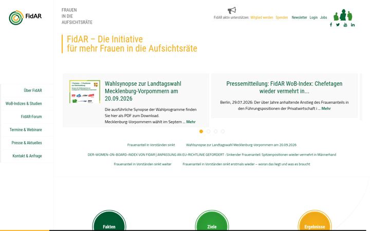 Screenshot of fidar.de
