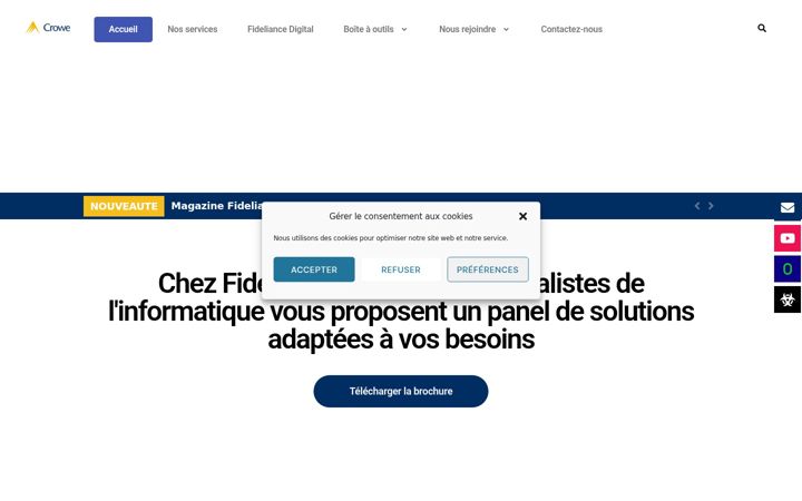 Screenshot of fideliancedigital.fr