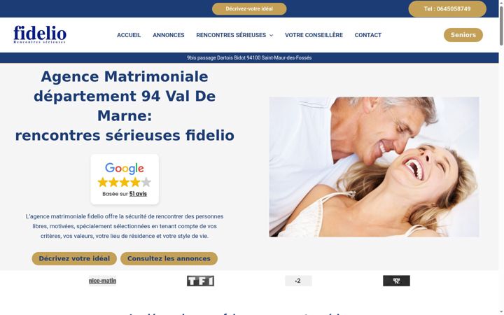 Screenshot of fidelio-94.fr