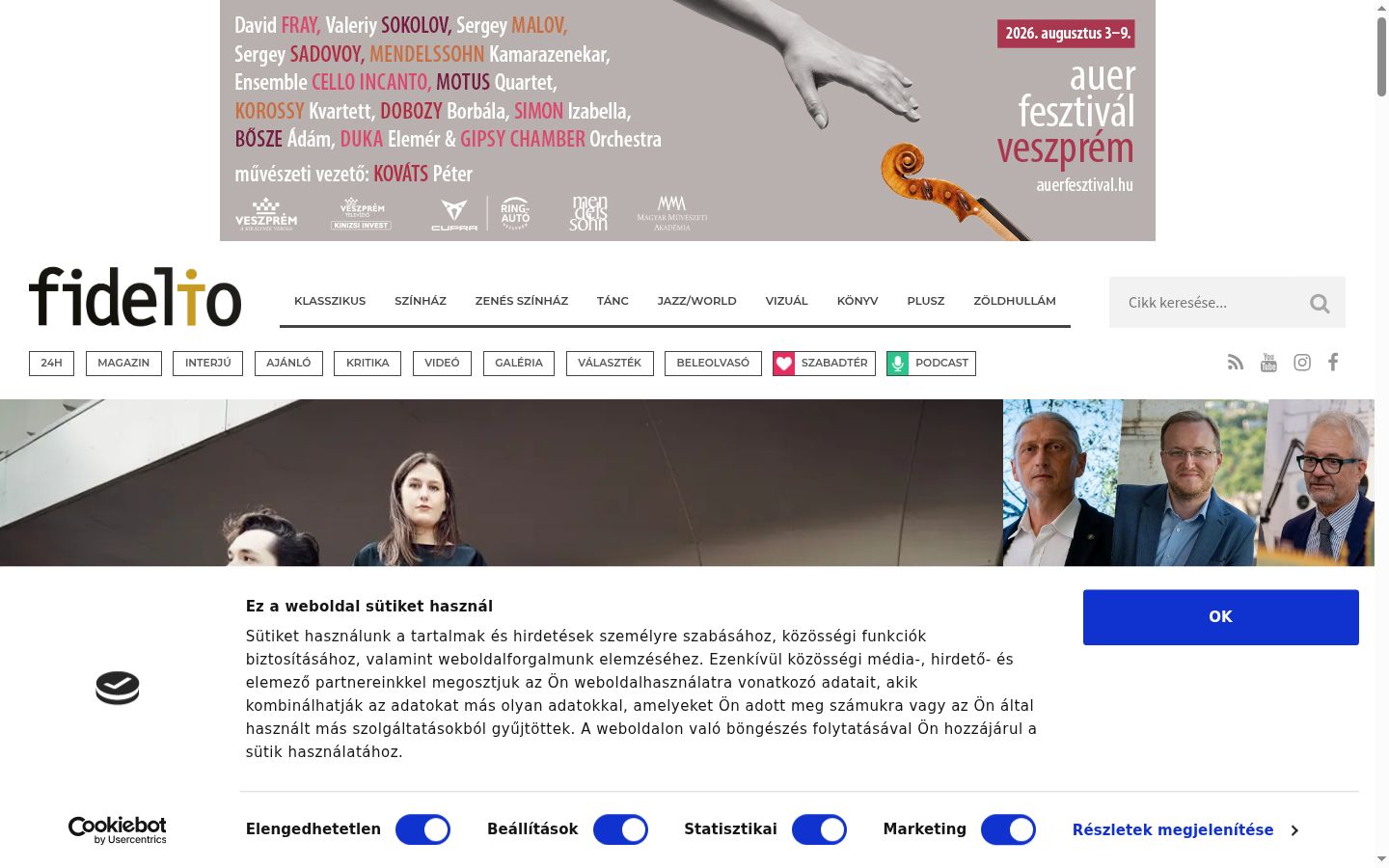 Screenshot tal-banner tal-kunsens muri qabel kwalunkwe interazzjoni