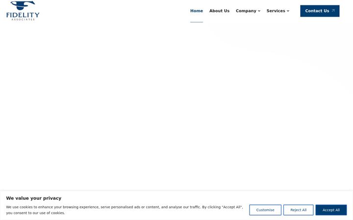 Screenshot of fidelity-associates.com