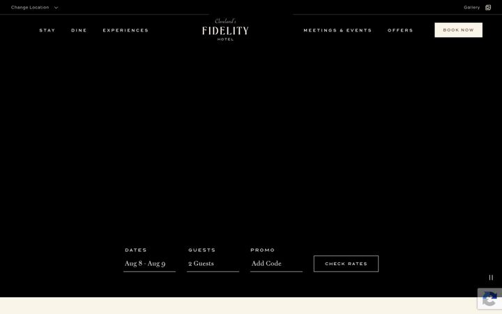 Screenshot of fidelityhotelcle.com