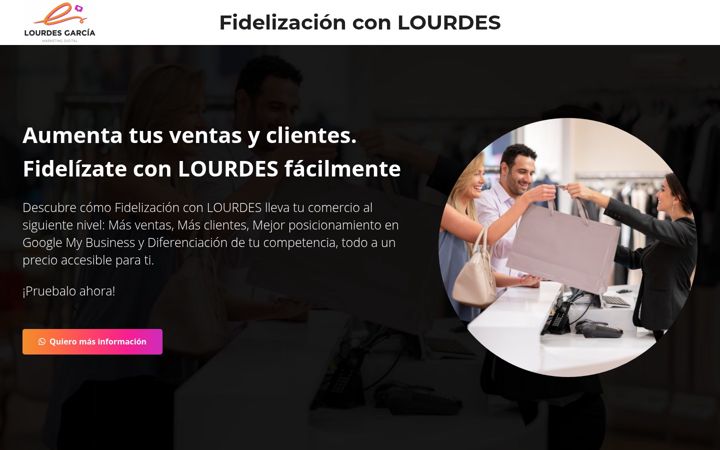 Screenshot of fidelizateconlourdes.com