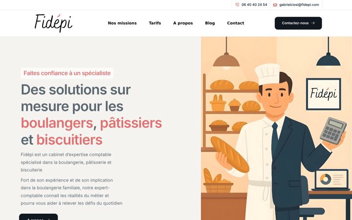 Screenshot of fidepi.com