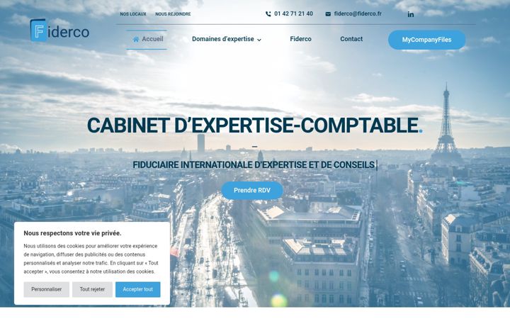 Screenshot of fiderco.com