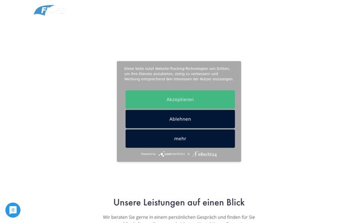 Screenshot of fides-ek.de