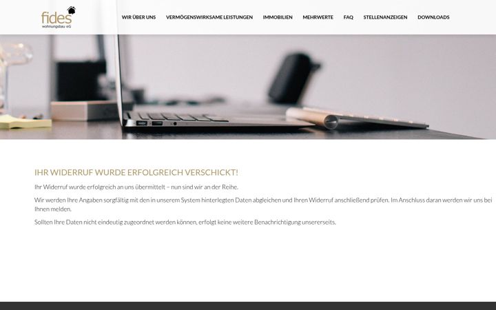 Screenshot of fides-wbg.de