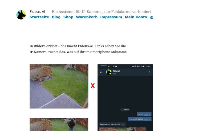 Screenshot ta' fideus.net