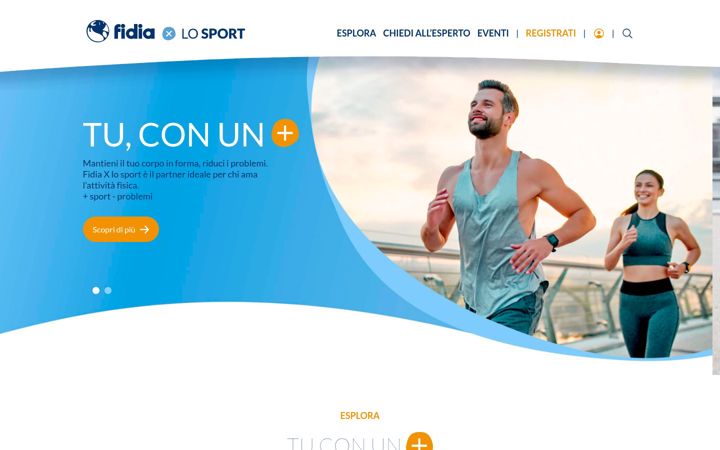 Screenshot ta' fidiaperlosport.it
