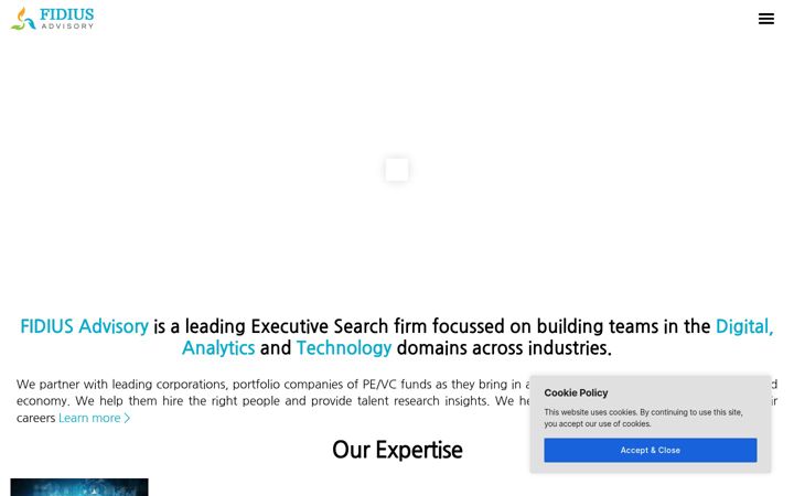 Screenshot of fidiusadvisory.com