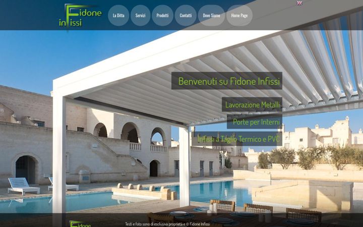 Screenshot of fidoneinfissi.it