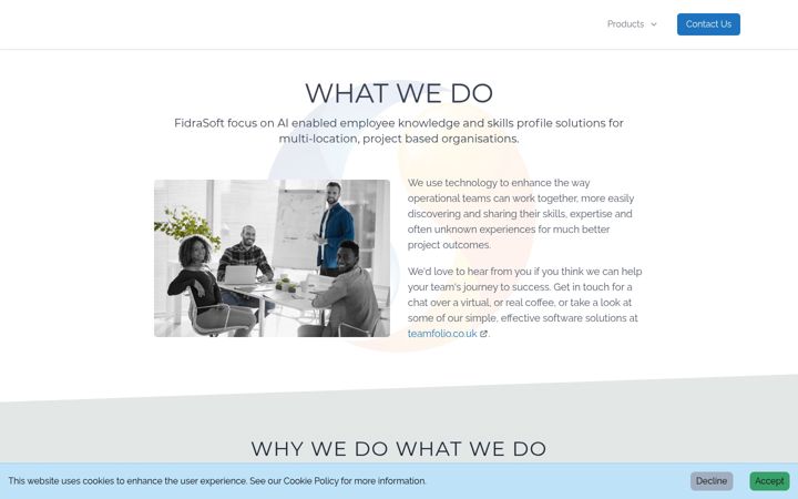 Screenshot of fidrasoft.com