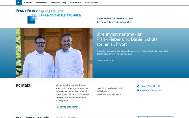 Screenshot of fieber-finanzen.de