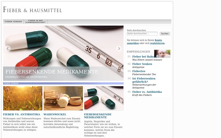 Screenshot of fieber.net