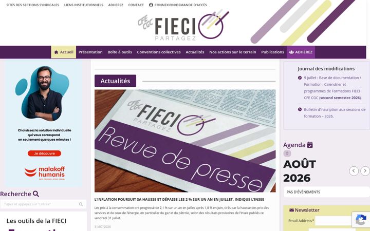 Screenshot of fieci-cfecgc.org