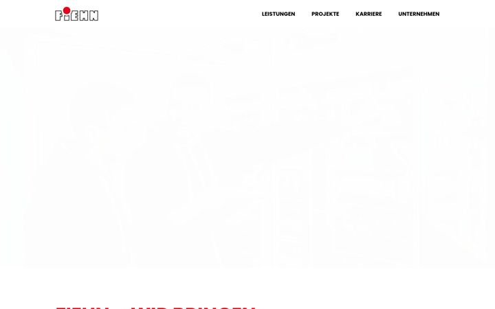 Screenshot of fiehn.de
