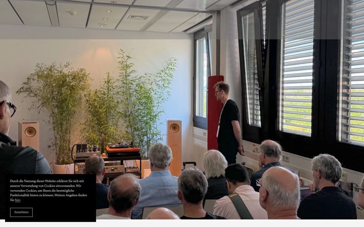 Screenshot of fieldcoilloudspeakers.de